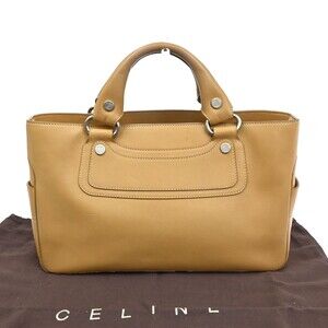 Celine Logo Macadam Boogie Hand Tote #257525C26B